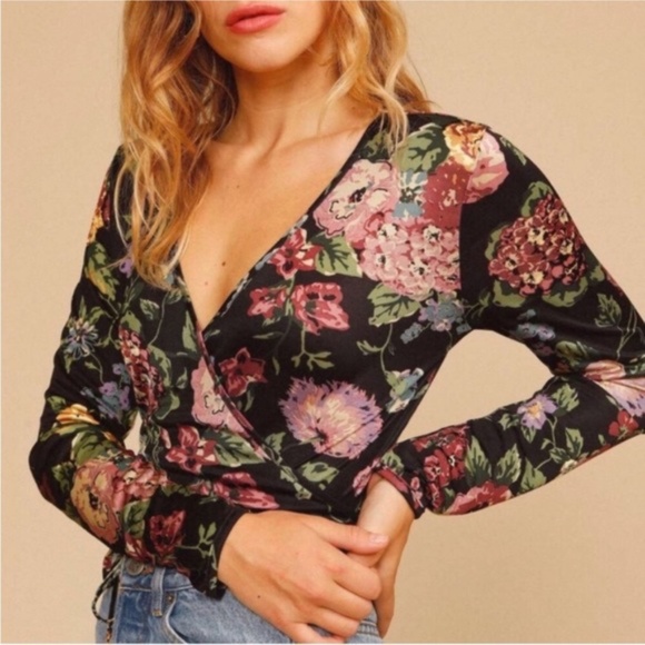 Rouje Tops - Rouje Paris Sade Wrap Top Size EU 34